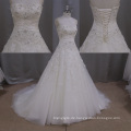 Sweetheart Perlen Verband langes Zug Brautkleid